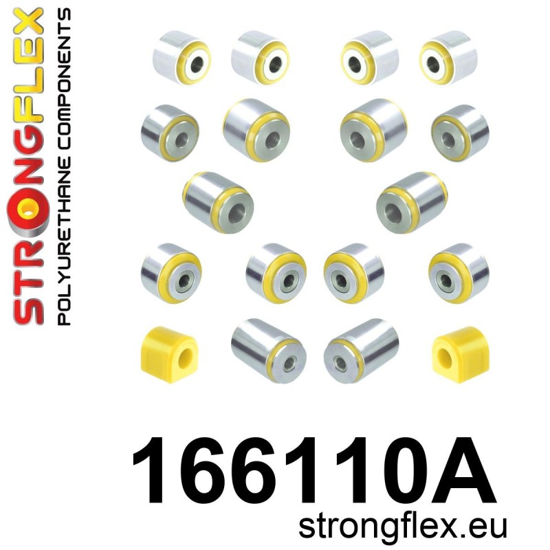 STRONGFLEX|166110A: Rear suspension bush kit SPORT Katalog