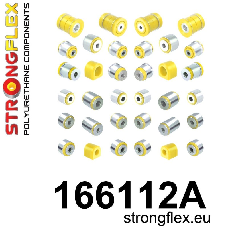 STRONGFLEX|166112A: Full suspension bush kit SPORT Katalog