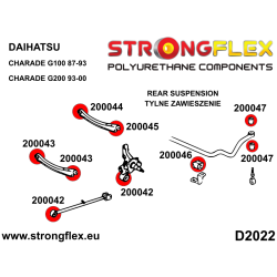 STRONGFLEX|200042B: Rear trailing arm mount bush Katalog 2