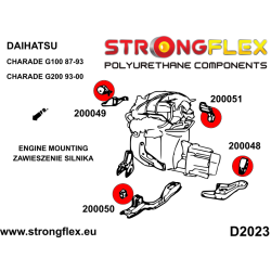STRONGFLEX|200048B: Engine mount bushing – left Katalog 2
