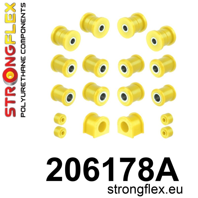 STRONGFLEX|206178A: Rear suspension bush kit SPORT Katalog