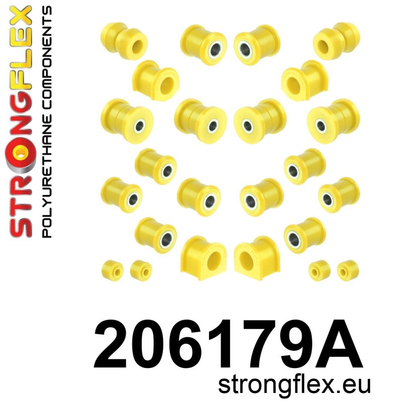 STRONGFLEX|206179A: Full suspension bush kit SPORT Katalog