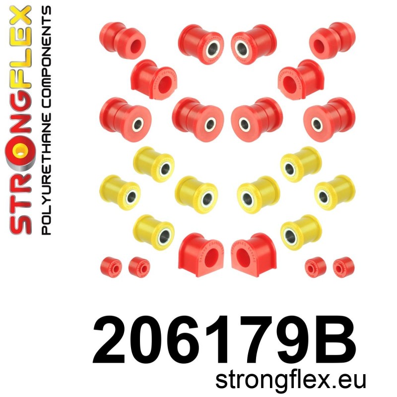STRONGFLEX|206179B: Polyurethan Buchsensatz fur Vorder und Hinterachse Catalog
