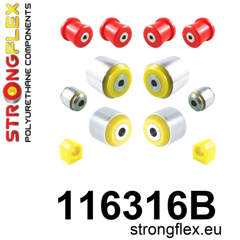 STRONGFLEX|116316B: Polyurethan Buchsensatz Vorderachse Catalog