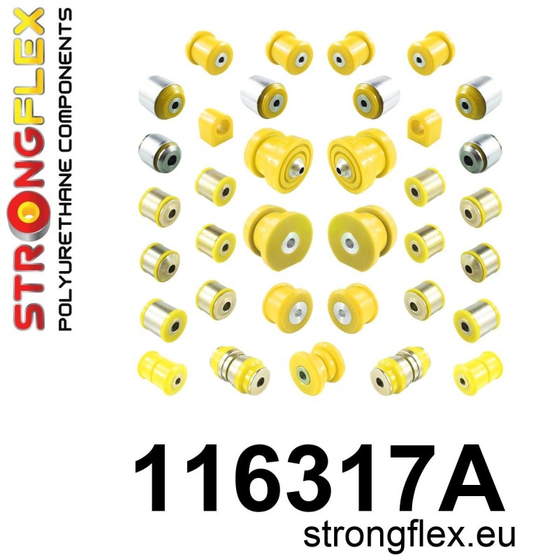 STRONGFLEX|116317A: Full suspension bush kit SPORT Katalog