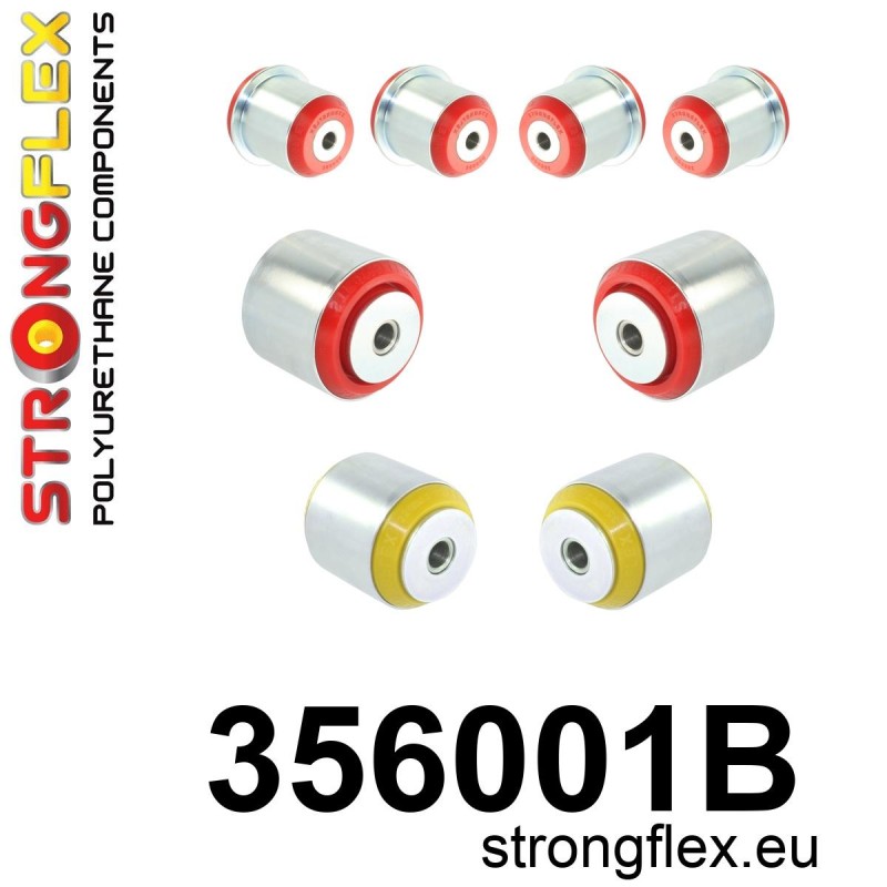 STRONGFLEX|356001B: Polyurethan Buchsensatz Vorderachse Catalog