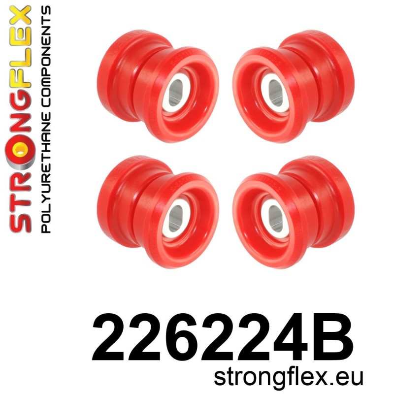 STRONGFLEX|226224B: Front subframe bush kit Audi A6/S6 RS6 C5 97-04 Quattro Allroad FWD A4 S4 RS4 I 95-01 B5 II 01-05 B6 III