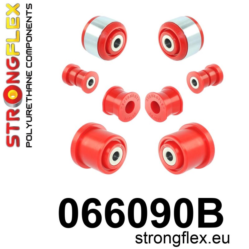 STRONGFLEX|066090B: Front suspension and ream beam bush kit Katalog