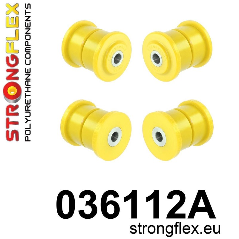 STRONGFLEX|036112A: Rear lower trailing arm bush kit SPORT BMW Series 5 IV 95-03 E39 Sedan Touring V 03-10 E60/E61 RWD xi xd 7