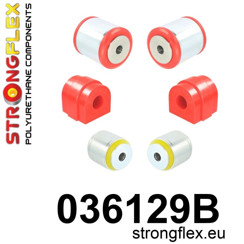 STRONGFLEX|036129B: Zestaw zawieszenia przedniego BMW Seria 5 IV 95-03 E39 Sedan Touring