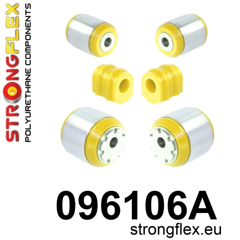 STRONGFLEX|096106A: Polyurethan Buchsensatz Vorderachse SPORT Kia Stinger 17-23 Genesis G70 17 -