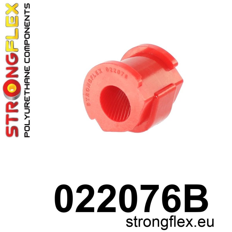 STRONGFLEX|022076B: Tuleja stabilizatora przedniego Audi 80/90 S2 RS2 B2 78-86 FWD Quattro Coupe B3 86-91 B4 91-96 Sedan Avant