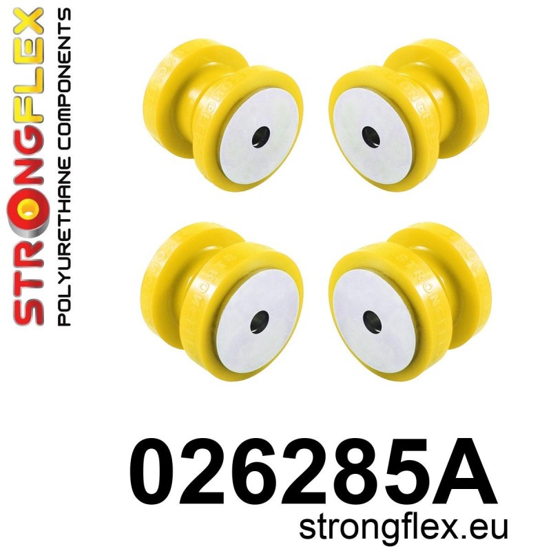 STRONGFLEX|026285A: Zestaw tulei wózka SPORT Audi 80/90 S2 RS2 B2 78-86 FWD Quattro Coupe B3 86-91 B4 91-96 Volkswagen Santana