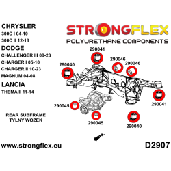 STRONGFLEX|290045A: Rear diff mount - front bush SPORT Katalog 2