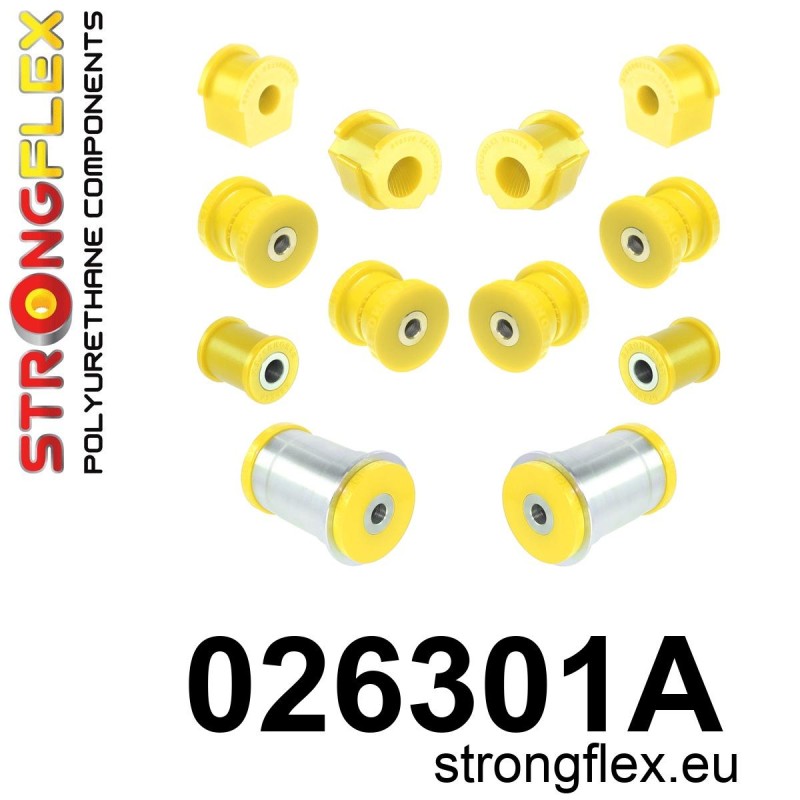 STRONGFLEX|026301A: Zestaw przedniego zawieszenia i tylnej belki SPORT Katalog