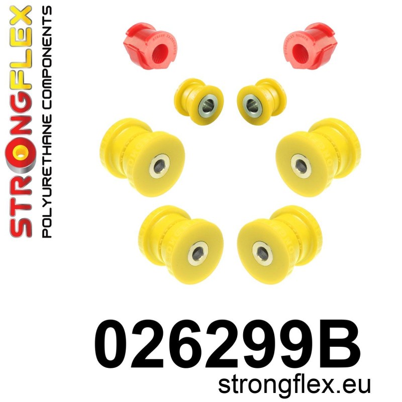 STRONGFLEX|026299B: Polyurethan Buchsensatz Hinterachse Catalog