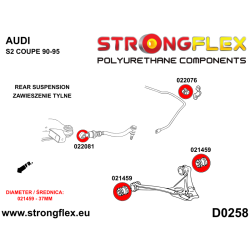 STRONGFLEX|026299B: Rear suspension bush kit Katalog 2