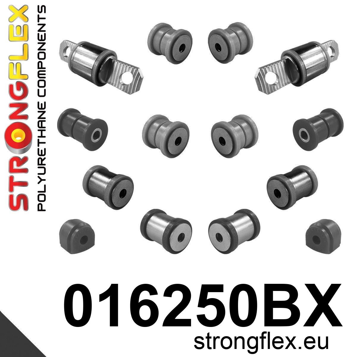 Powerflex Rear Suspension Arm Bush Kit – Alfa Romeo Giulietta, Purple/Black PFR1-1010